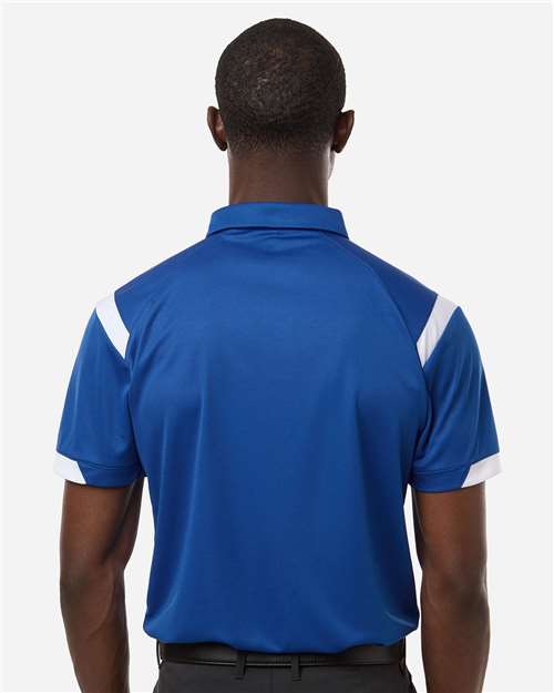 Badger 3350 Unisex On the Rise Polo - Back view