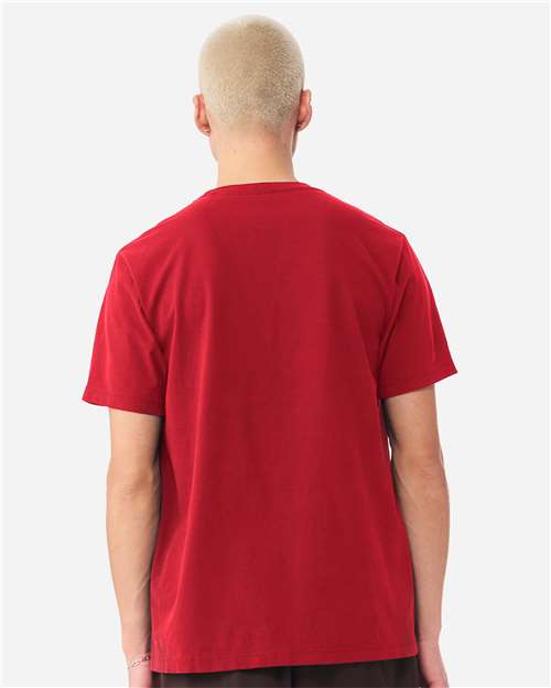 BELLA  CANVAS 4810GD Unisex Heavyweight Garment-Dyed Tee - Back view