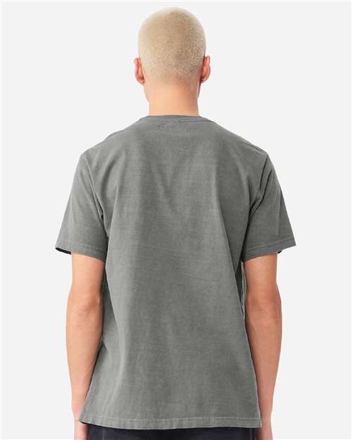 BELLA  CANVAS 4810GD Unisex Heavyweight Garment-Dyed Tee - Back view