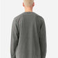 BELLA  CANVAS 4851GD Unisex Heavyweight Garment-Dyed Long Sleeve Tee - Back view