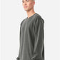 BELLA  CANVAS 4851GD Unisex Heavyweight Garment-Dyed Long Sleeve Tee - Side view