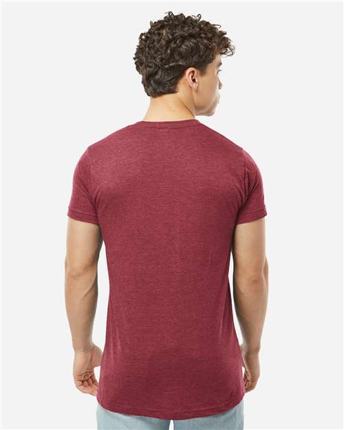 Tultex 202 Unisex Fine Jersey T-Shirt - Back view