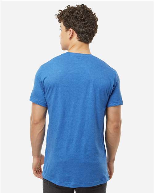 Tultex 202 Unisex Fine Jersey T-Shirt - Back view