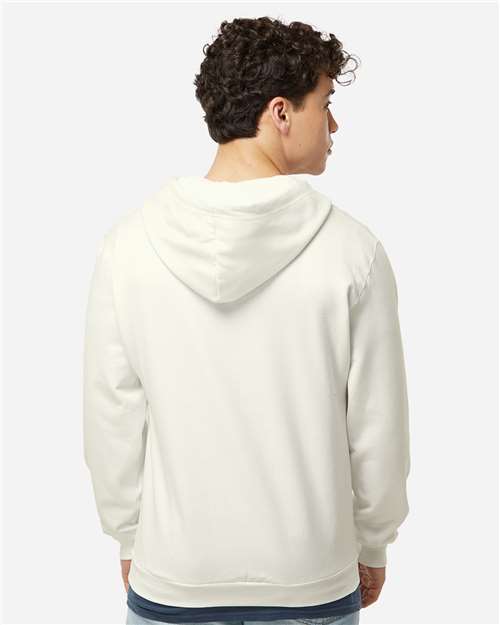 Tultex 331 Unisex Full-Zip Hooded Sweatshirt - Back view