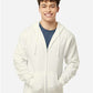 Tultex 331 Unisex Full-Zip Hooded Sweatshirt - Front view