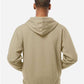 Tultex 331 Unisex Full-Zip Hooded Sweatshirt - Back view