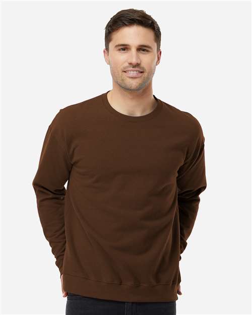 Tultex 340 Unisex Fleece Crewneck Sweatshirt - Front view
