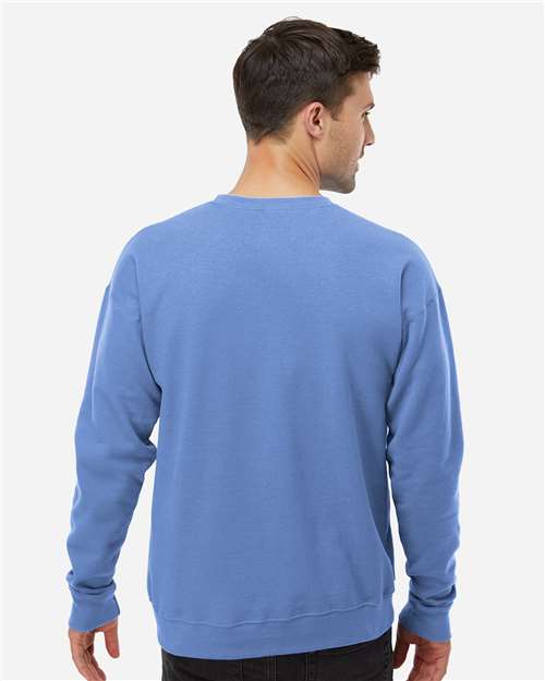 Tultex 340 Unisex Fleece Crewneck Sweatshirt - Back view