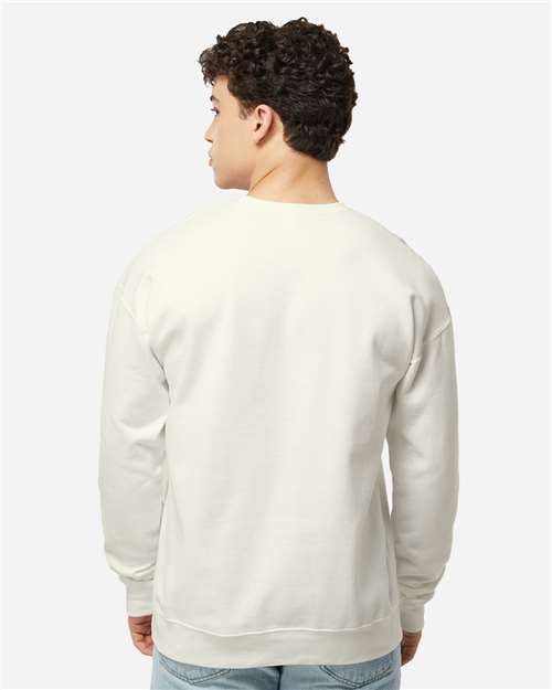 Tultex 340 Unisex Fleece Crewneck Sweatshirt - Back view