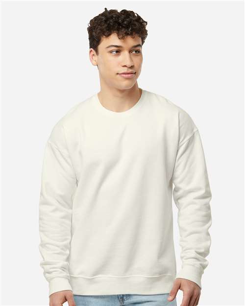 Tultex 340 Unisex Fleece Crewneck Sweatshirt - Front view