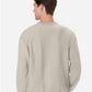 Hanes OG600 Unisex Beefy? Sweats Premium Heavyweight Crewneck Sweatshirt - Back view