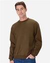 Hanes OG600 Unisex Beefy? Sweats Premium Heavyweight Crewneck Sweatshirt - Front view
