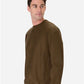 Hanes OG600 Unisex Beefy? Sweats Premium Heavyweight Crewneck Sweatshirt - Side view