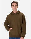 Hanes OG700 Unisex Beefy? Sweats Premium Heavyweight Hooded Sweatshirt - Front view
