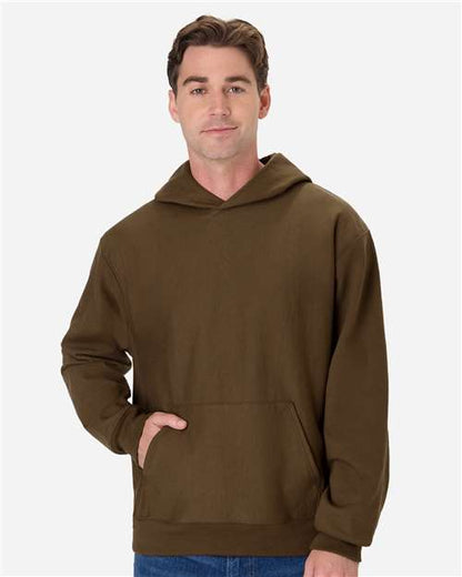 Hanes OG700 Unisex Beefy? Sweats Premium Heavyweight Hooded Sweatshirt - Front view