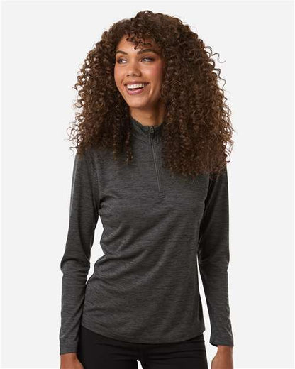 AllPro 4HM70L Women's Pro-Lock Performance M?ange Quarter-Zip Pullover - Front view