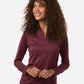 AllPro 4HM70L Women's Pro-Lock Performance M?ange Quarter-Zip Pullover - Front view