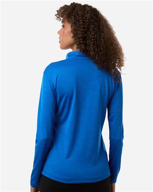 AllPro 4HM70L Women's Pro-Lock Performance M?ange Quarter-Zip Pullover - Back view