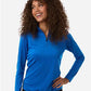 AllPro 4HM70L Women's Pro-Lock Performance M?ange Quarter-Zip Pullover - Front view