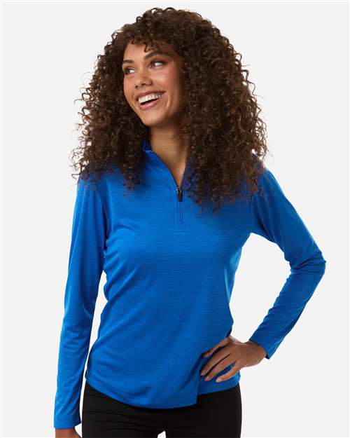AllPro 4HM70L Women's Pro-Lock Performance M?ange Quarter-Zip Pullover - Front view