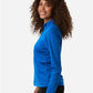 AllPro 4HM70L Women's Pro-Lock Performance M?ange Quarter-Zip Pullover - Side view