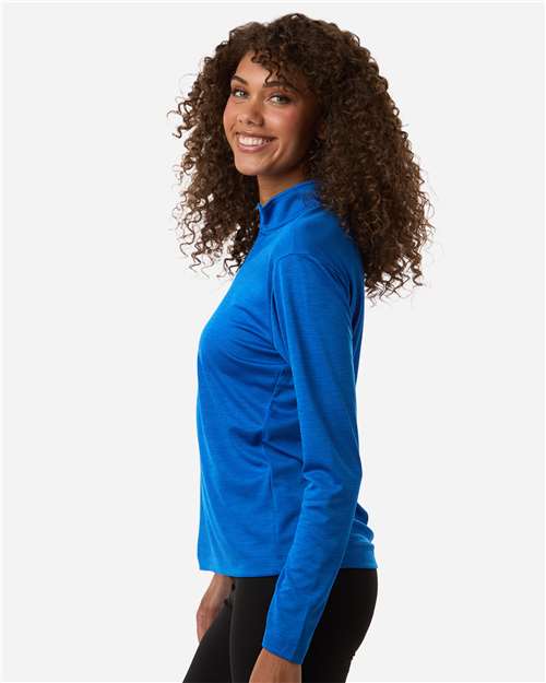 AllPro 4HM70L Women's Pro-Lock Performance M?ange Quarter-Zip Pullover - Side view