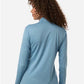 AllPro 4HM70L Women's Pro-Lock Performance M?ange Quarter-Zip Pullover - Back view