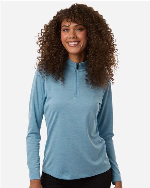 AllPro 4HM70L Women's Pro-Lock Performance M?ange Quarter-Zip Pullover - Front view