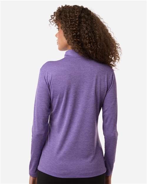 AllPro 4HM70L Women's Pro-Lock Performance M?ange Quarter-Zip Pullover - Back view