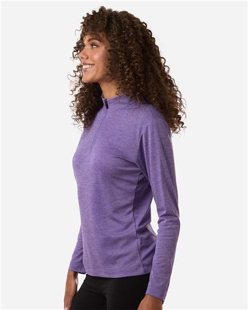 AllPro 4HM70L Women's Pro-Lock Performance M?ange Quarter-Zip Pullover - Side view