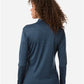 AllPro 4HM70L Women's Pro-Lock Performance M?ange Quarter-Zip Pullover - Back view