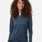 AllPro 4HM70L Women's Pro-Lock Performance M?ange Quarter-Zip Pullover - Front view