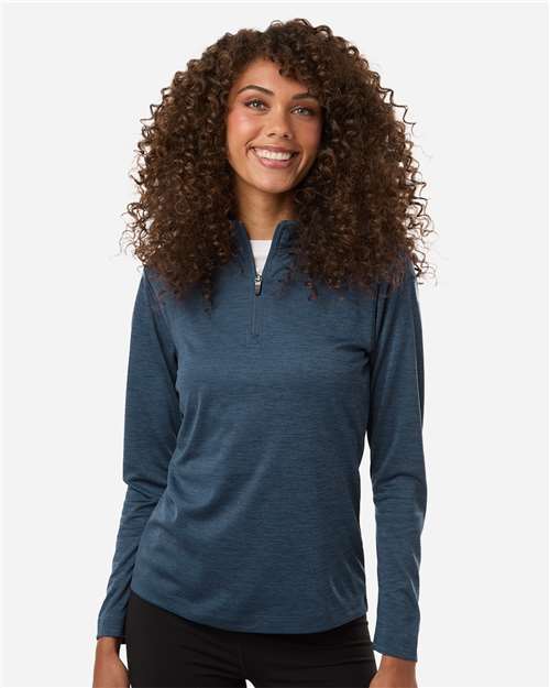 AllPro 4HM70L Women's Pro-Lock Performance M?ange Quarter-Zip Pullover - Front view