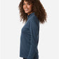 AllPro 4HM70L Women's Pro-Lock Performance M?ange Quarter-Zip Pullover - Side view