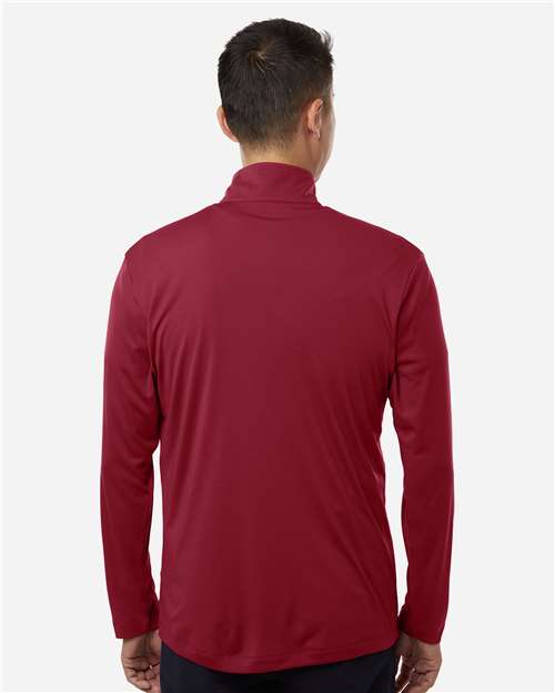 AllPro 41870 Men's Pro-Lock Performance Quarter-Zip Pullover - Back view