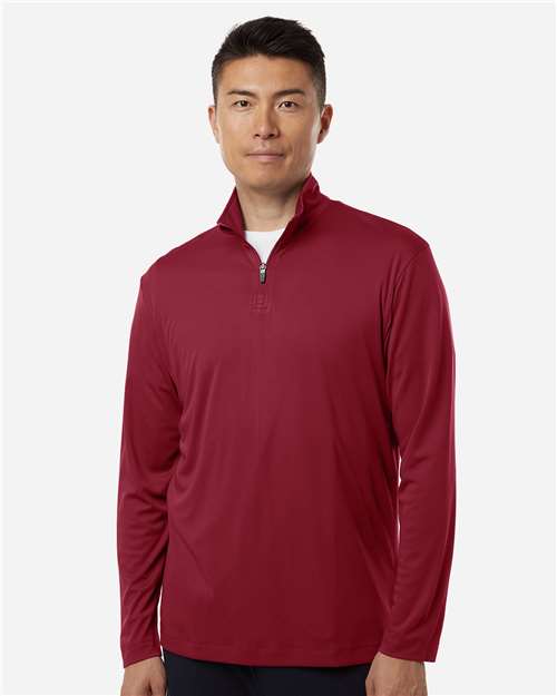AllPro 41870 Men's Pro-Lock Performance Quarter-Zip Pullover - Front view