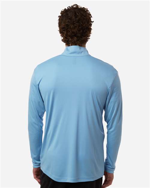 AllPro 41870 Men's Pro-Lock Performance Quarter-Zip Pullover - Back view