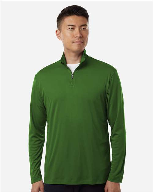 AllPro 41870 Men's Pro-Lock Performance Quarter-Zip Pullover - Front view