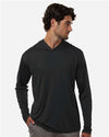 AllPro 48510 Unisex Pro-Lock Performance Hooded Long Sleeve T-Shirt - Front view