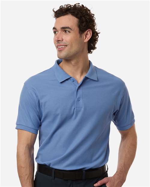 AllPro 62800 Men's Pique Polo - Front view