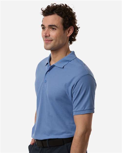AllPro 62800 Men's Pique Polo - Side view