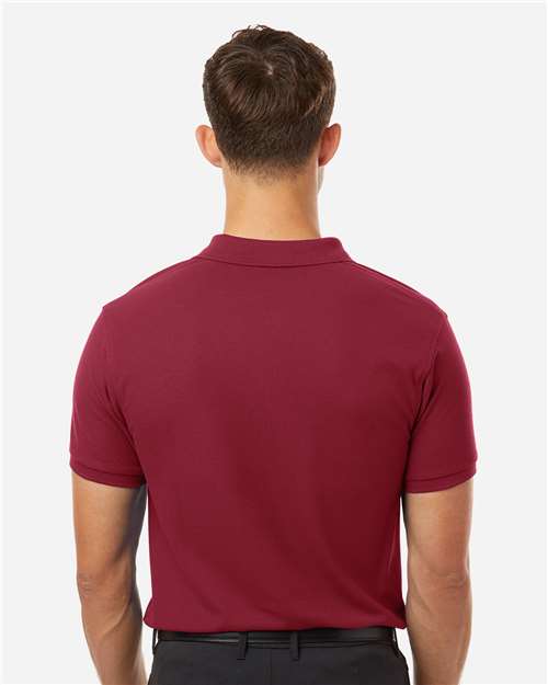 AllPro 62800 Men's Pique Polo - Back view