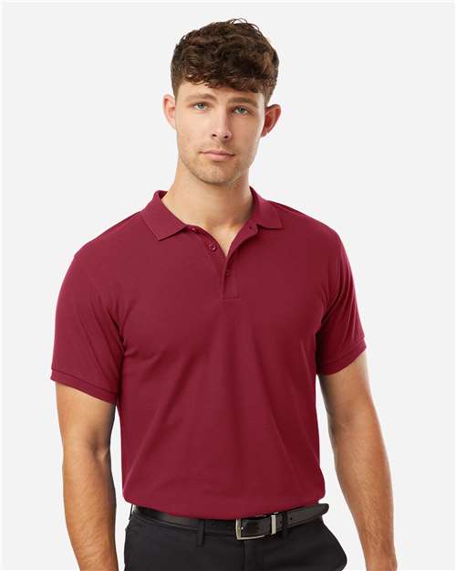 AllPro 62800 Men's Pique Polo - Front view