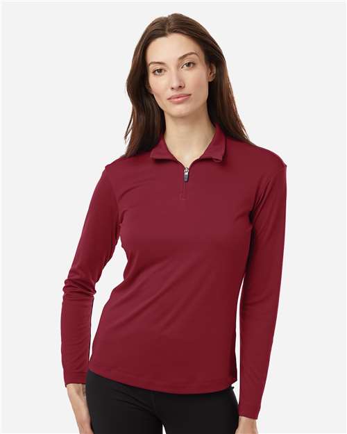AllPro 41870L Women's Pro-Lock Performance Quarter-Zip Pullover - Front view