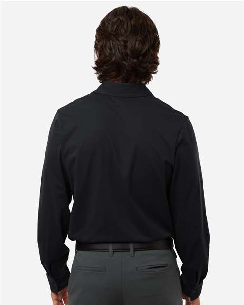 AllPro 41SPLS Men's Pro-Flex Sorona? Button Down Shirt - Back view