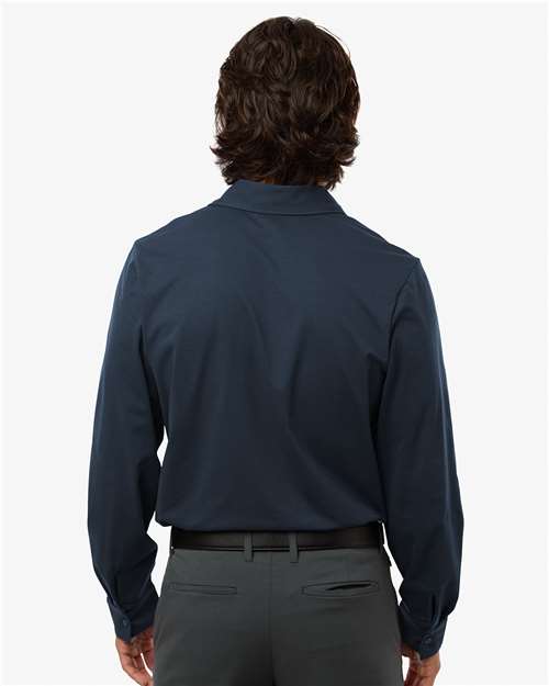 AllPro 41SPLS Men's Pro-Flex Sorona? Button Down Shirt - Back view