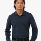 AllPro 41SPLS Men's Pro-Flex Sorona? Button Down Shirt - Front view