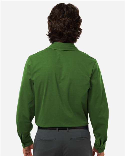 AllPro 41SPLS Men's Pro-Flex Sorona? Button Down Shirt - Back view