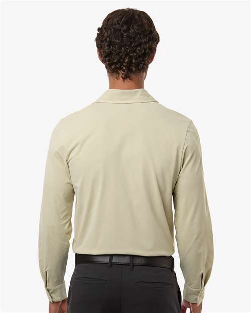 AllPro 41SPLS Men's Pro-Flex Sorona? Button Down Shirt - Back view