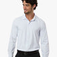 AllPro 41SPLS Men's Pro-Flex Sorona? Button Down Shirt - Front view